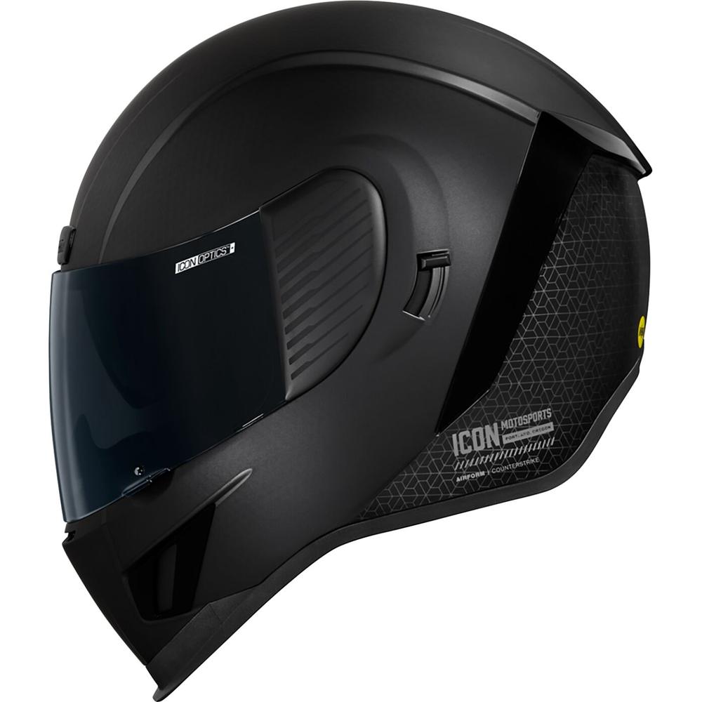 Icon Airform Counterstrike MIPS Full Face Helmet Black FREE 1 YEAR Returns, FREE UK Delivery | ThrottleChimp