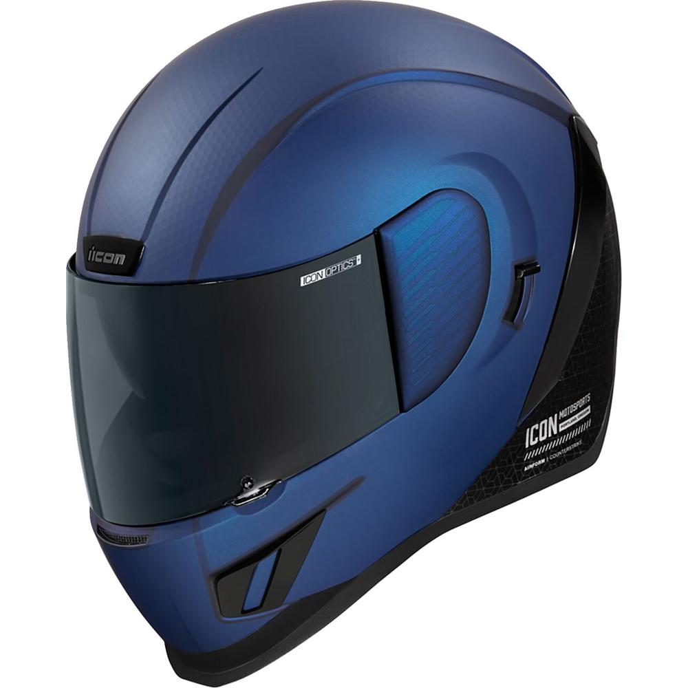 Icon Airform Counterstrike MIPS Full Face Helmet Blue FREE 1 YEAR Returns, FREE UK Delivery | ThrottleChimp