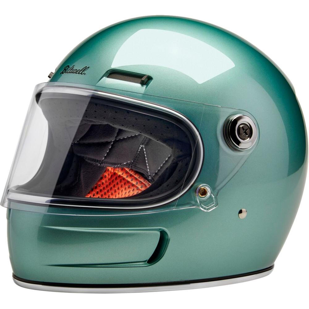 Biltwell Gringo SV Full Face Helmet Metallic Sea Foam FREE 1 YEAR Returns, FREE UK Delivery | ThrottleChimp