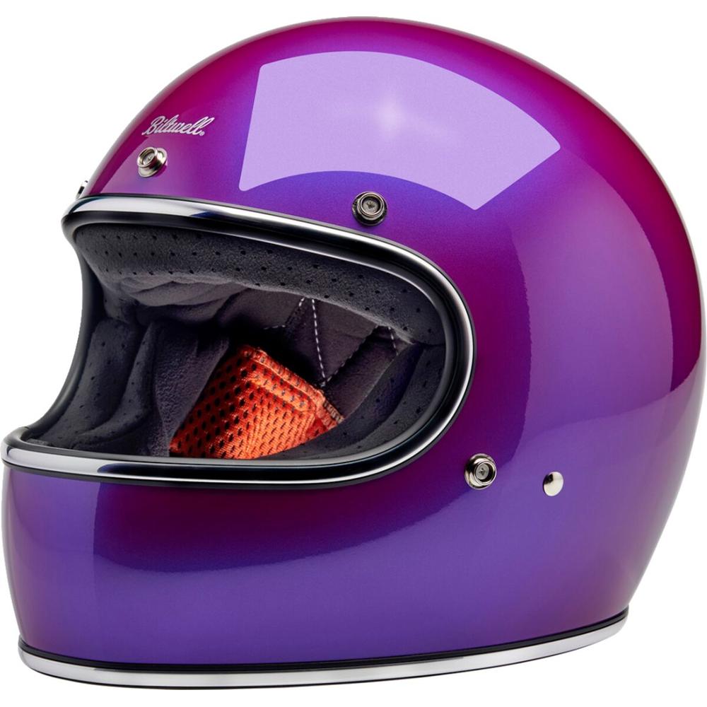 Biltwell Gringo Full Face Helmet Metallic Grape FREE 1 YEAR Returns, FREE UK Delivery | ThrottleChimp