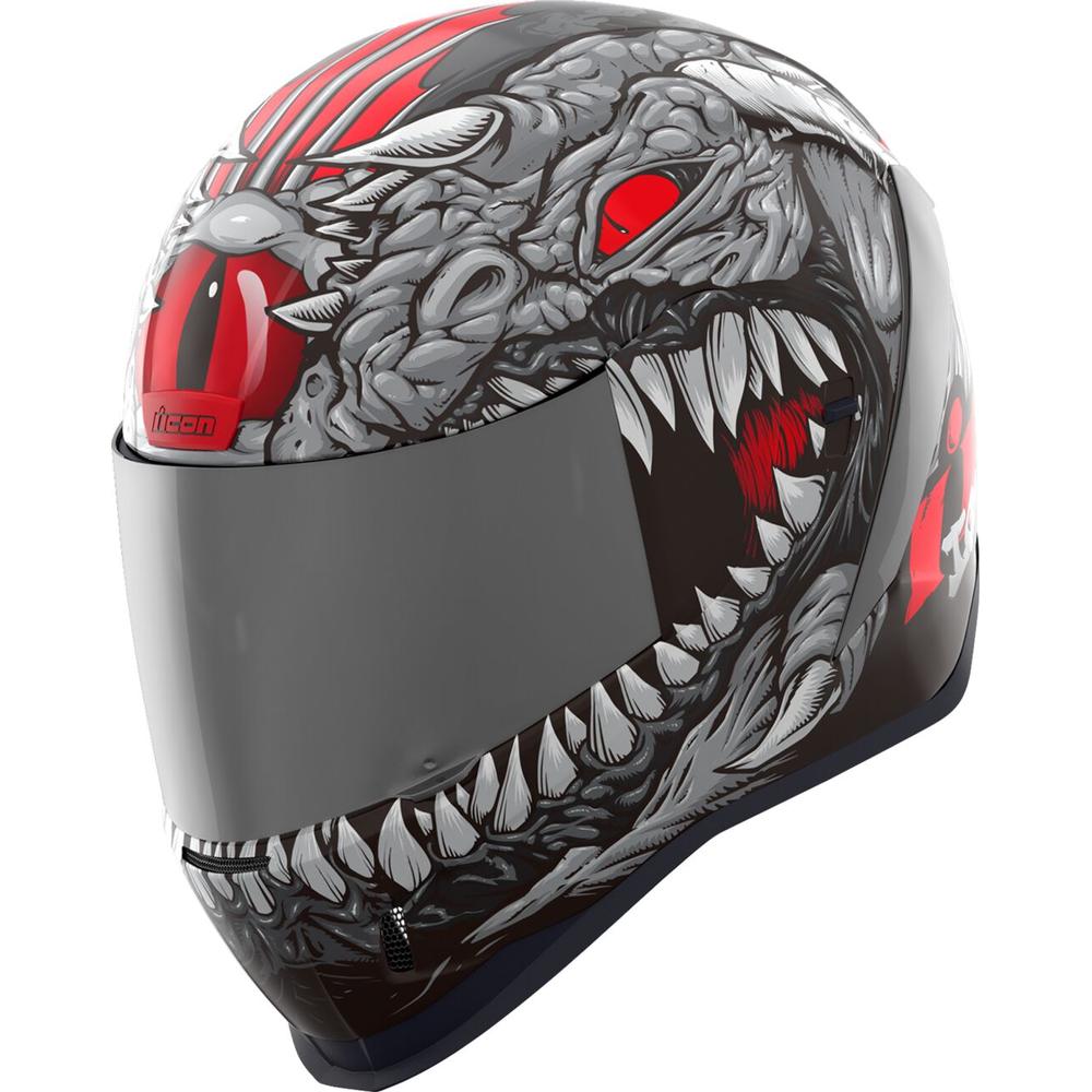 Icon Airform Kryola Kreep MIPS Full Face Helmet Silver FREE 1 YEAR Returns, FREE UK Delivery | ThrottleChimp
