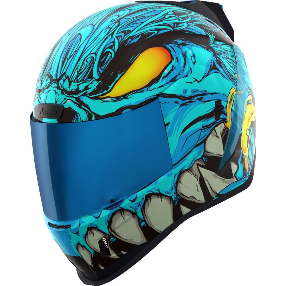 Icon Airform Manik'RR MIPS Full Face Helmet Light Blue FREE 1 YEAR Returns, FREE UK Delivery | ThrottleChimp