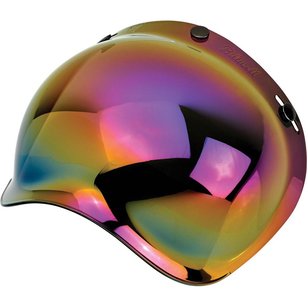 Biltwell Polycarbonate Bubble Anti-Fog Shield Mirror Rainbow FREE 1 YEAR Returns, FREE UK Delivery | ThrottleChimp