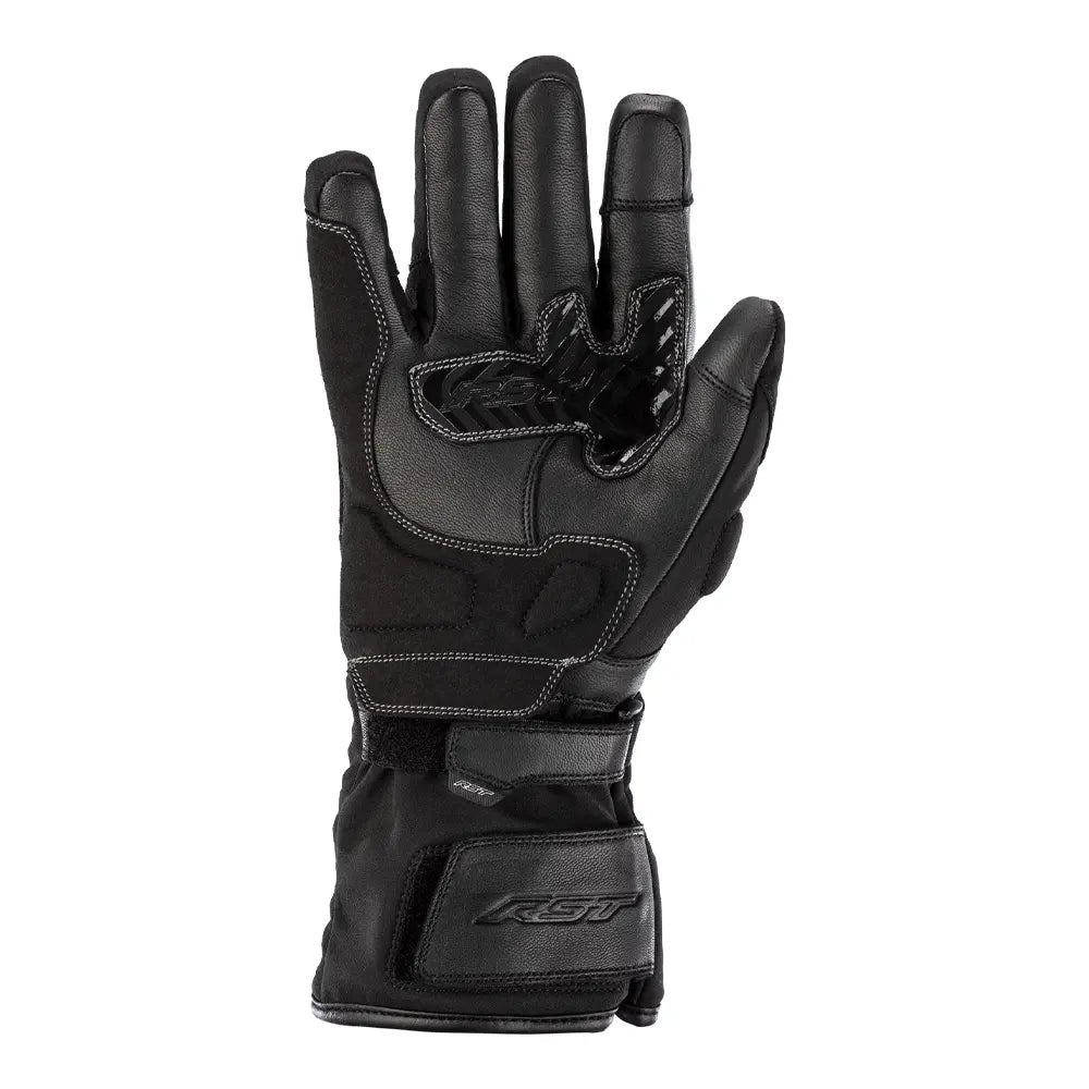 RST Storm 2 CE Waterproof Textile Gloves Black