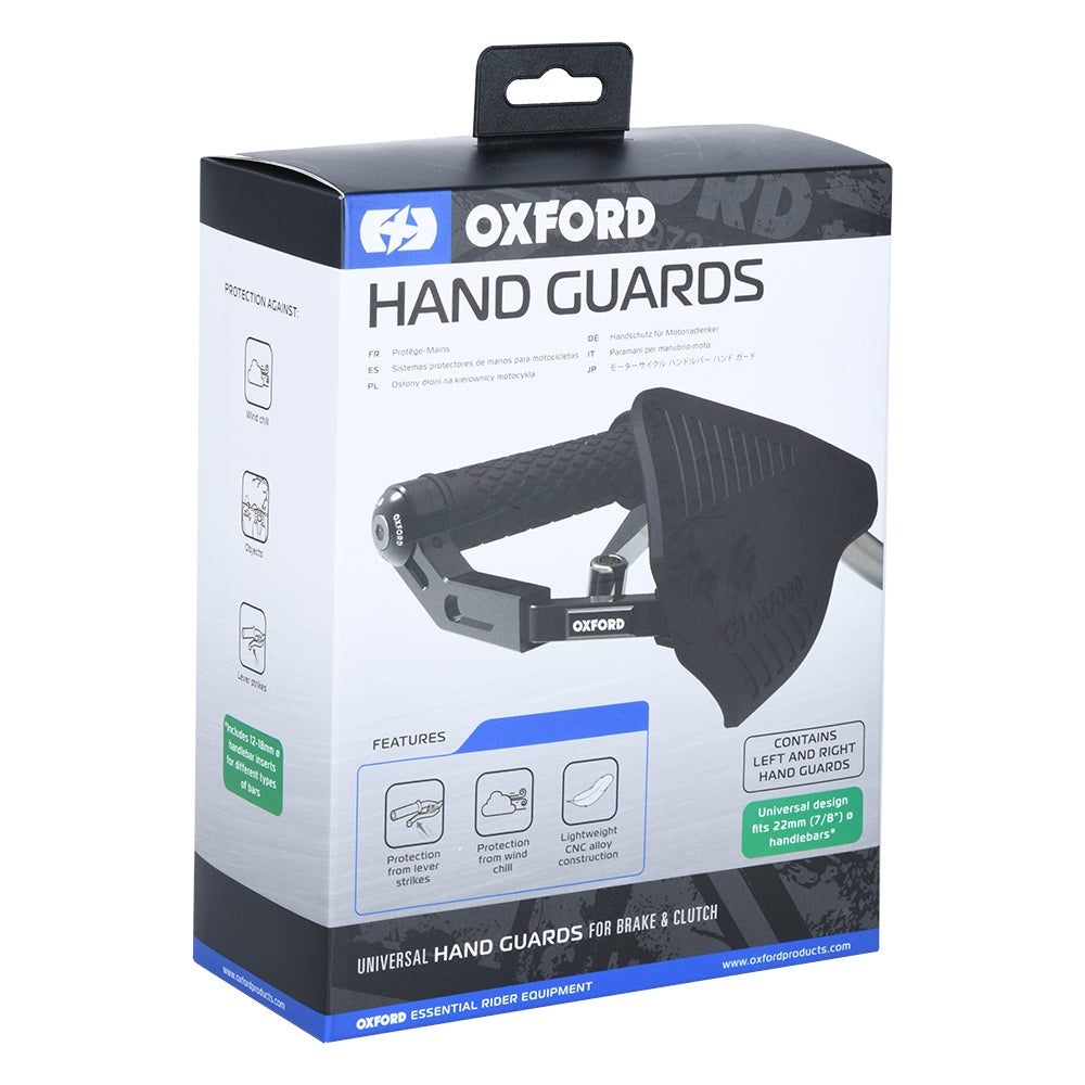 Oxford Premium Handguard With Aluminium Lever Guards Set FREE 1 YEAR Returns, FREE UK Delivery | ThrottleChimp