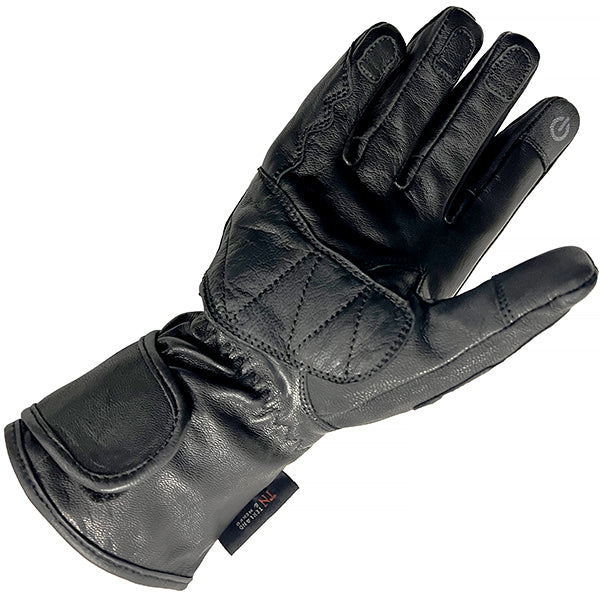 Richa Waterproof Racing Ladies Leather Gloves Black