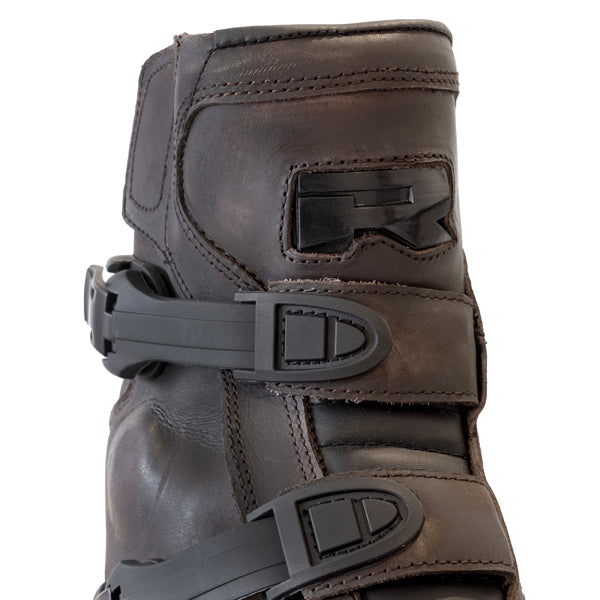 Richa Colt Leather Short Boots Brown