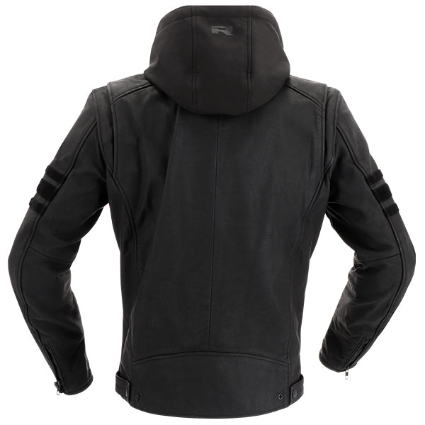 Richa Toulon Hooded Leather Jacket Black Edition