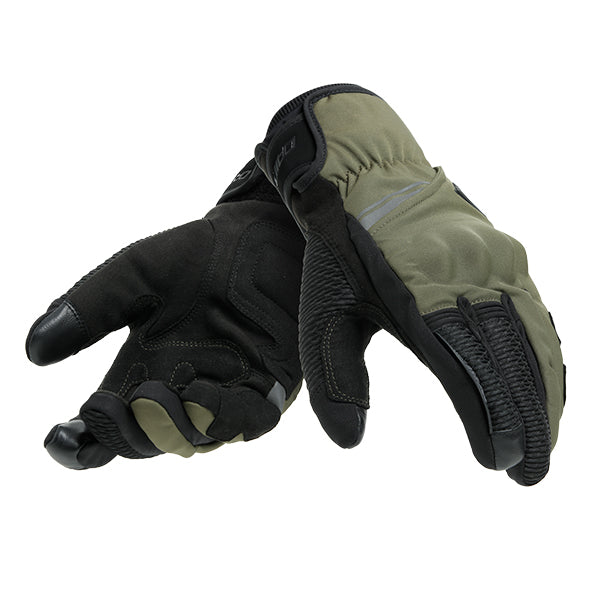 Dainese Trento D-Dry Gloves Black / Grape Leaf