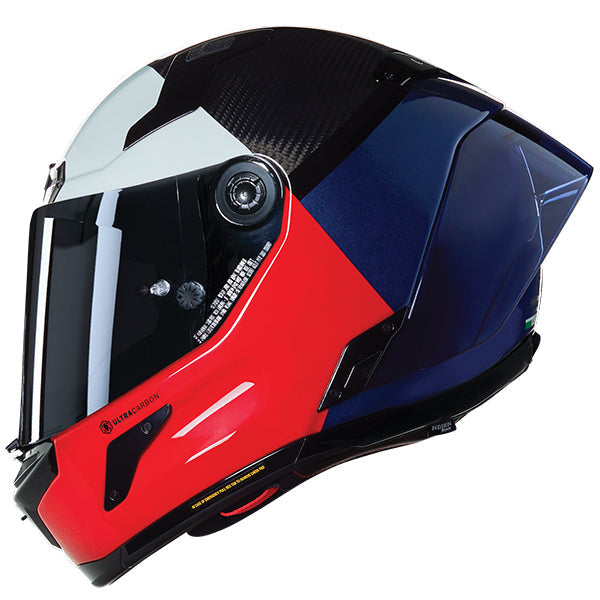 Nolan X-804 RS Blocco Carbon / Red / White / Blue