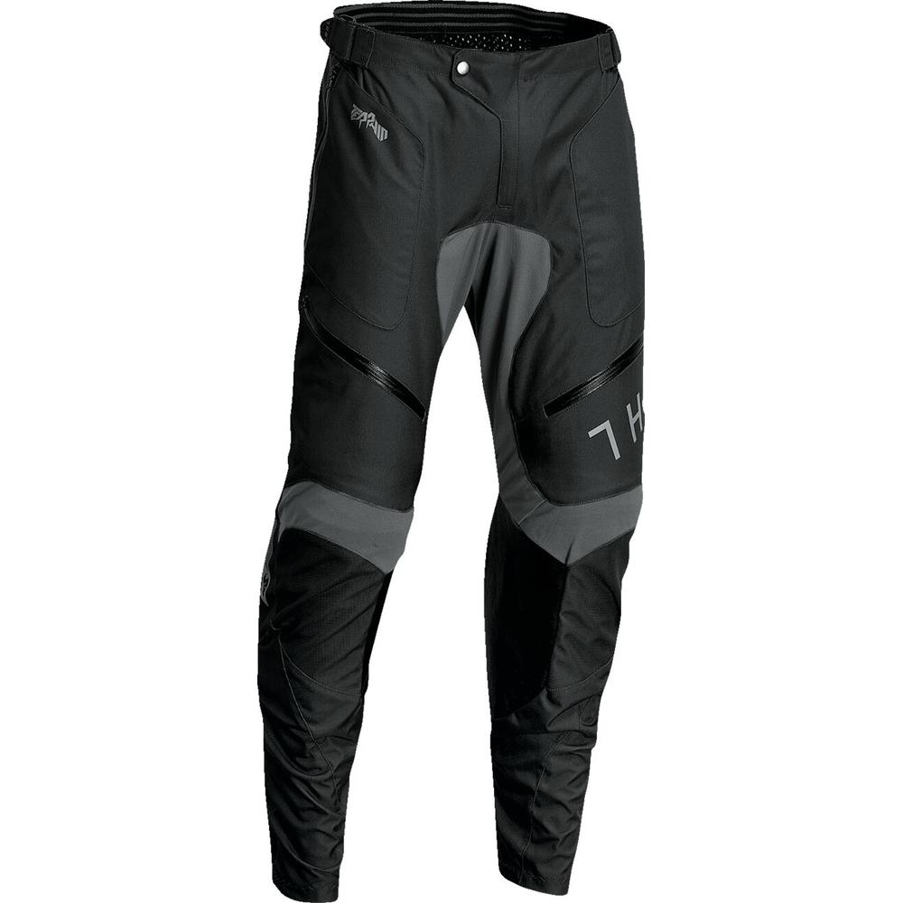 Thor Terrain In-the-Boot Trouser Black / Charcoal FREE 1 YEAR Returns, FREE UK Delivery | ThrottleChimp