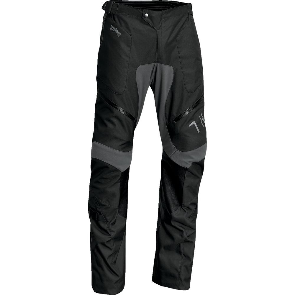 Thor Terrain Over-the-Boot Trouser Black / Charcoal FREE 1 YEAR Returns, FREE UK Delivery | ThrottleChimp