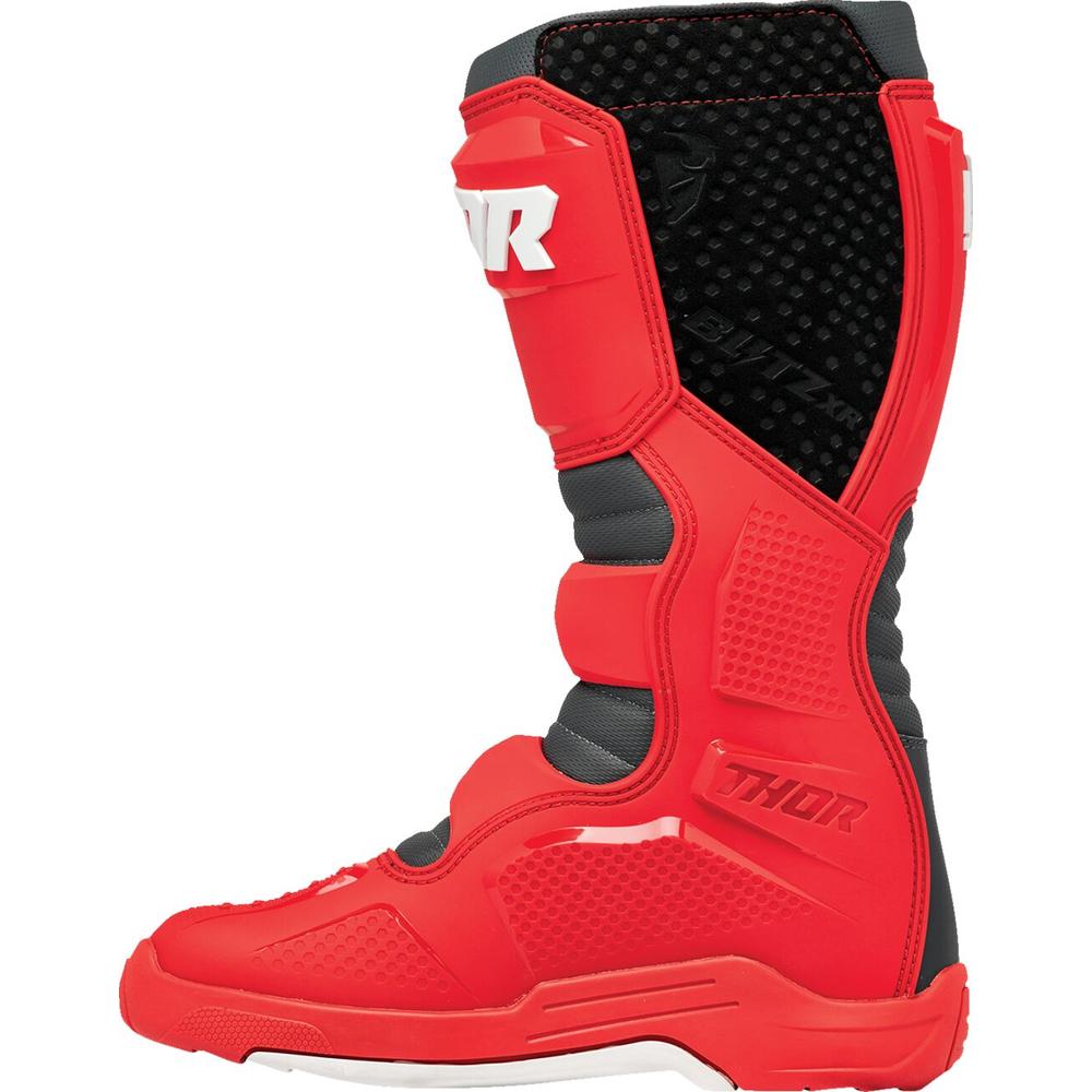 Thor Blitz XR Boots Red / Charcoal