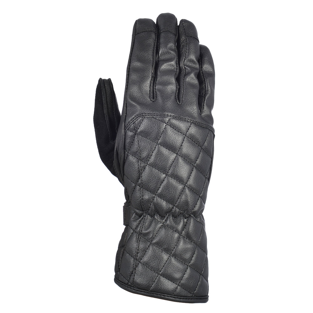 Oxford Somerville Waterproof Leather Ladies Gloves Black FREE 1 YEAR Returns, FREE UK Delivery | ThrottleChimp