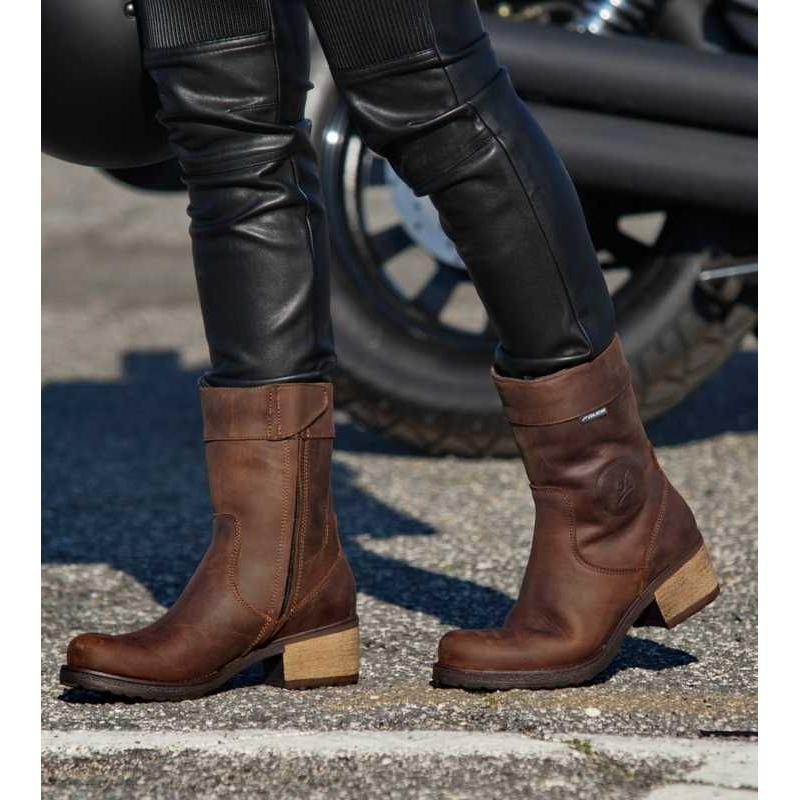 Falco Ayda 2 Ladies Leather Boots Brown