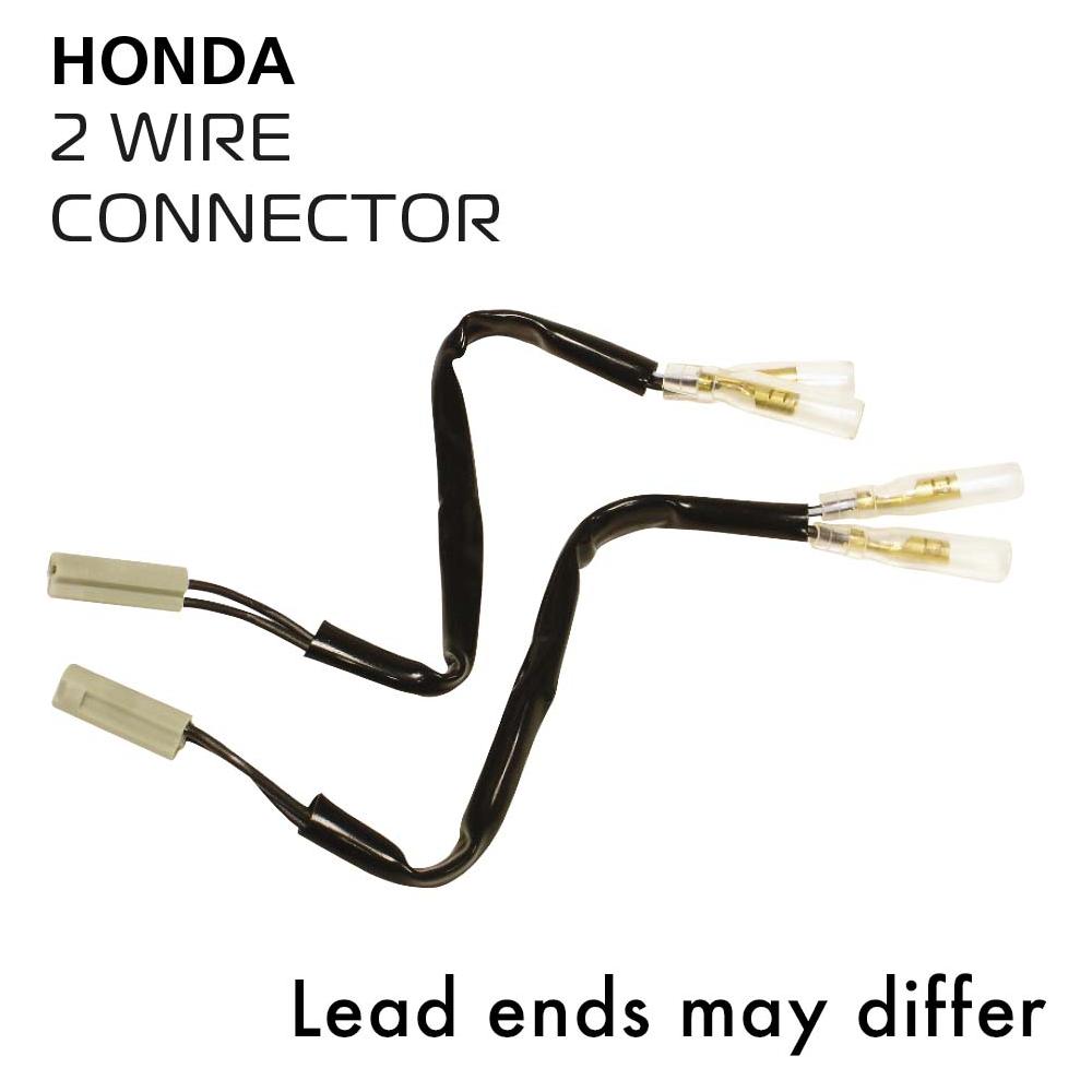 Oxford 2 Wire Connector Indicator Lead For Honda - Pack Of 2 FREE 1 YEAR Returns, FREE UK Delivery | ThrottleChimp