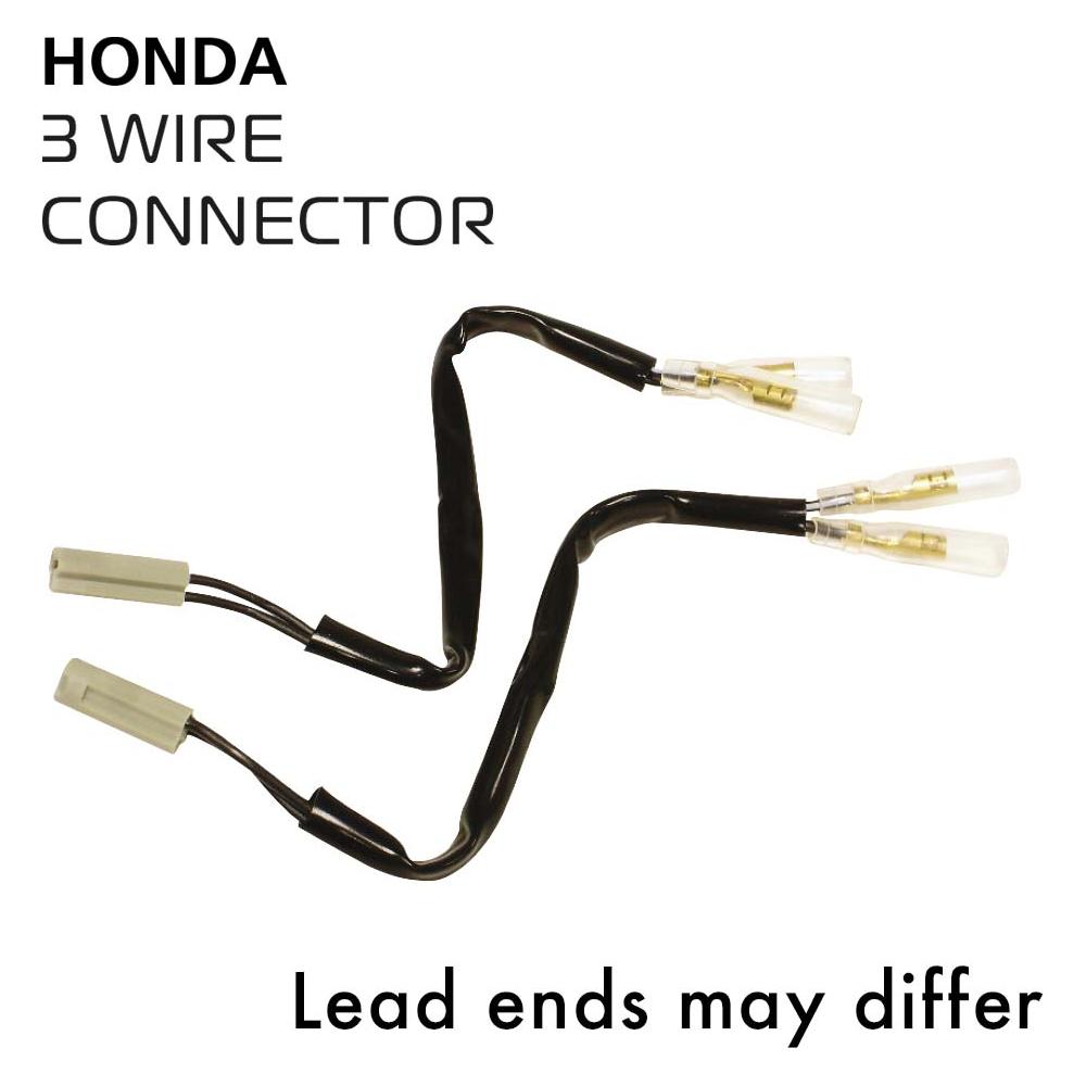 Oxford 3 Wire Connector Indicator Lead For Honda - Pack Of 2 FREE 1 YEAR Returns, FREE UK Delivery | ThrottleChimp