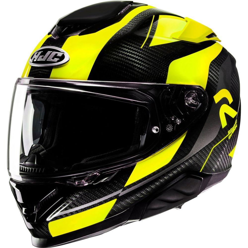 HJC RPHA 71 Hamil Carbon Full Face Helmet MC3H Fluo Yellow FREE 1 YEAR Returns, FREE UK Delivery | ThrottleChimp