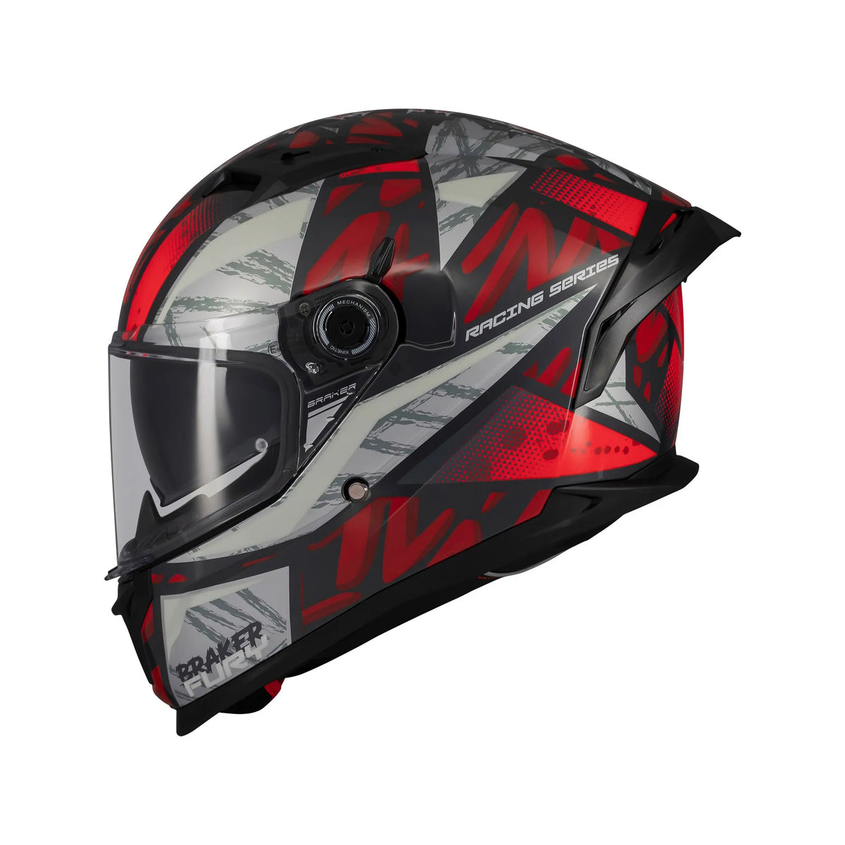 MT Helmets Braker SV Fury C5 Gloss Red