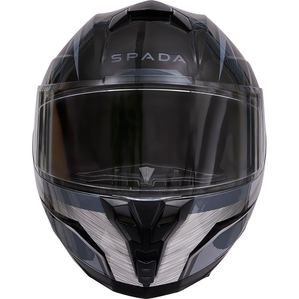 Spada Raiden 2 Thunder Full Face Helmet Black / Grey FREE 1 YEAR Returns, FREE UK Delivery | ThrottleChimp