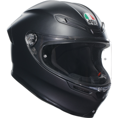 AGV K6-S Solid Matt Black