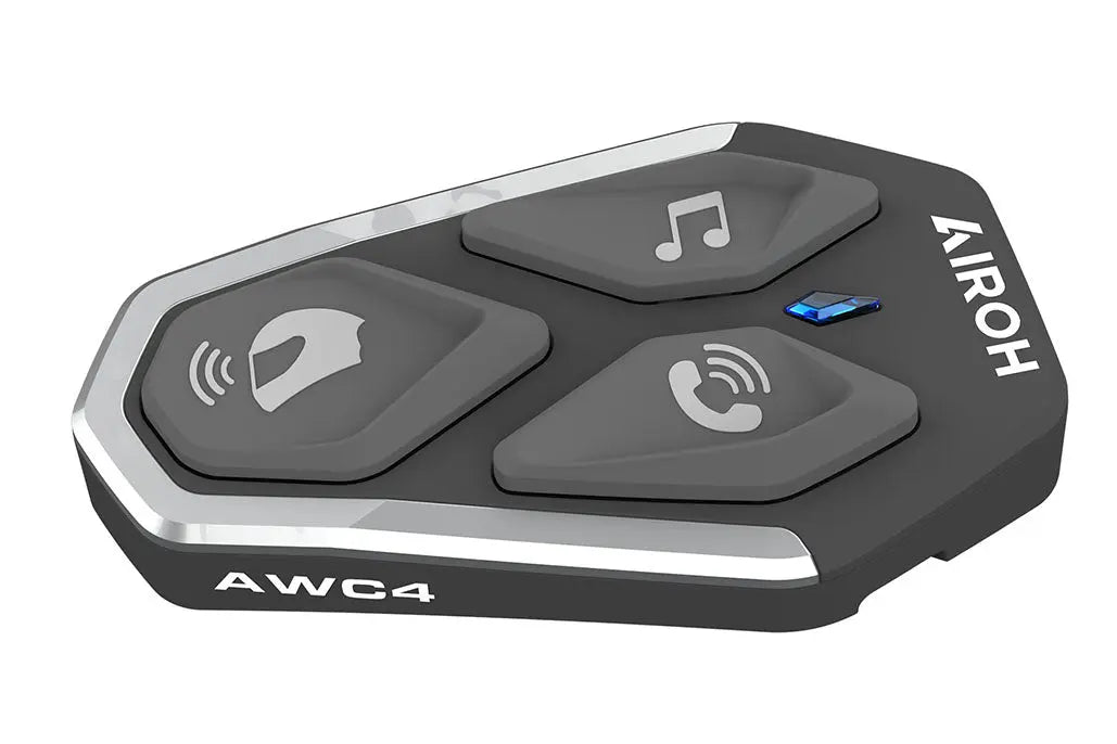 Airoh AWC4 Bluetooth Communications System Black