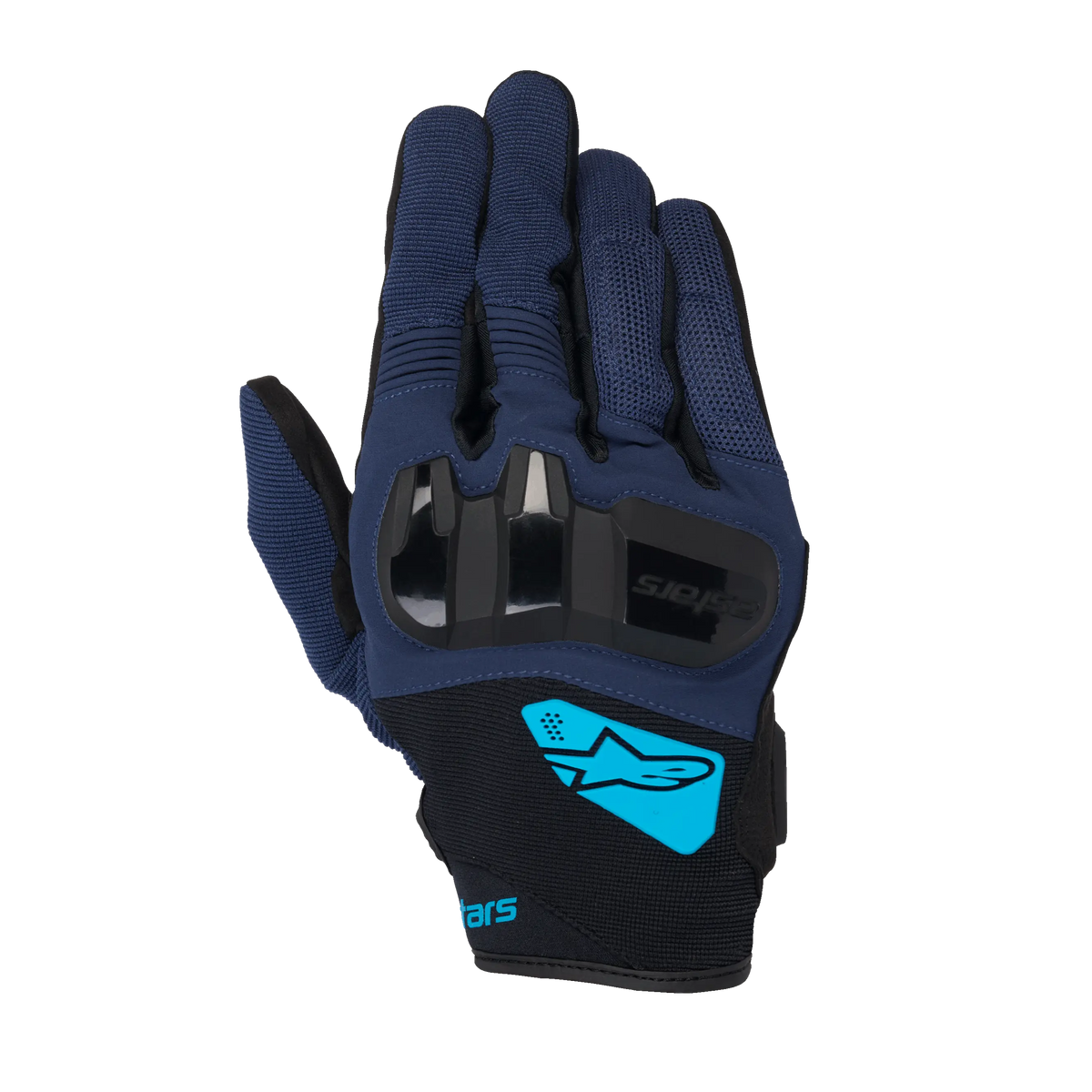 Alpinestars Chrome V2 Gloves Dark Blue / Hawaiian Ocean