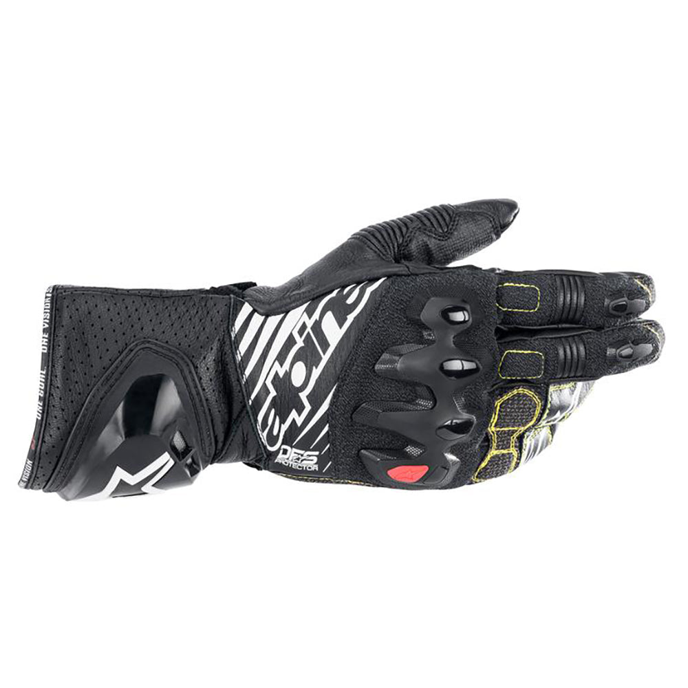 Alpinestars GP Tech V2 Leather Gloves Black / White