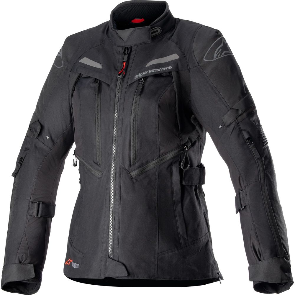 Alpinestars Stella Bogota Pro Drystar Ladies Textile Jacket Black / Black