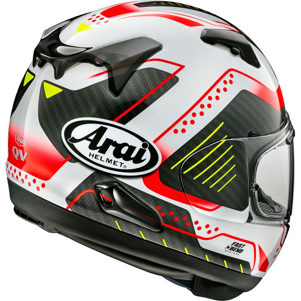 Arai QV Drone Red / White