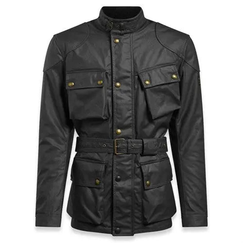 Belstaff Trialmaster Pro Waxed Cotton Jacket Black