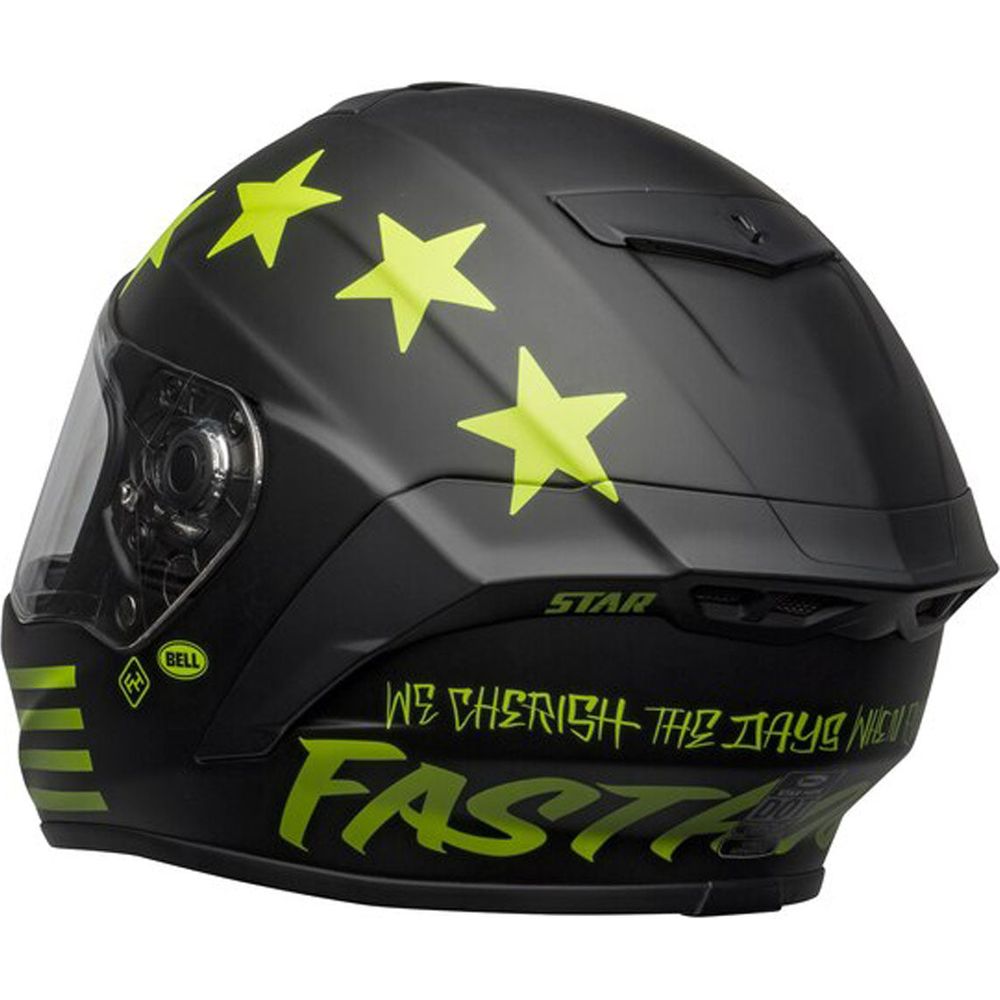 Bell Street Star DLX MIPS ECE22.05 Fasthouse Hi-Viz Green / Matt Black