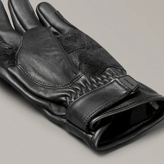 Belstaff Clinch Leather Gloves Black