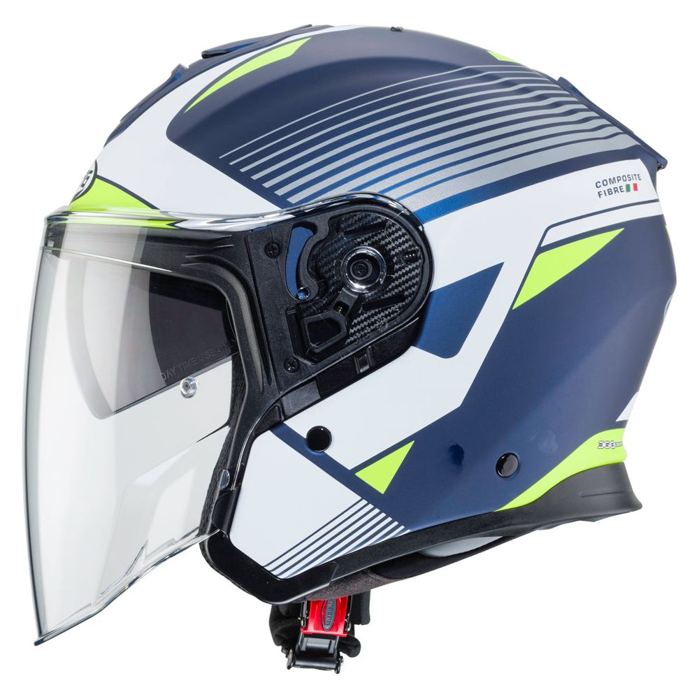 Caberg Flyon Rio Matt Blue / White / Yellow / Silver