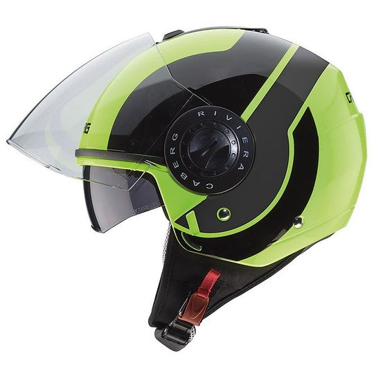 Caberg Riviera Sway Black / Fluo Yellow