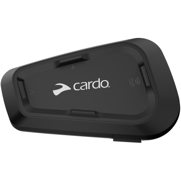 Cardo Spirit HD Single Bluetooth Intercom System Black