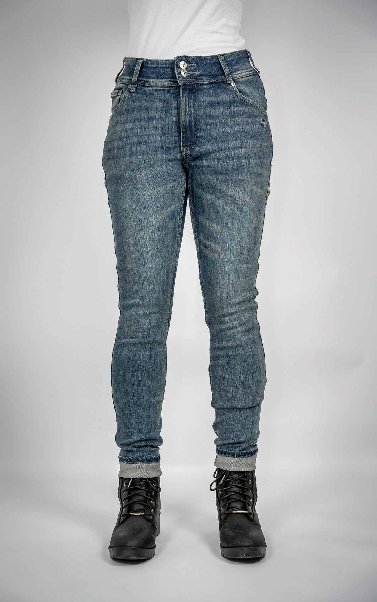 Bull-it Heron Straight Fit AA Approved Denim Jeans Steel Blue
