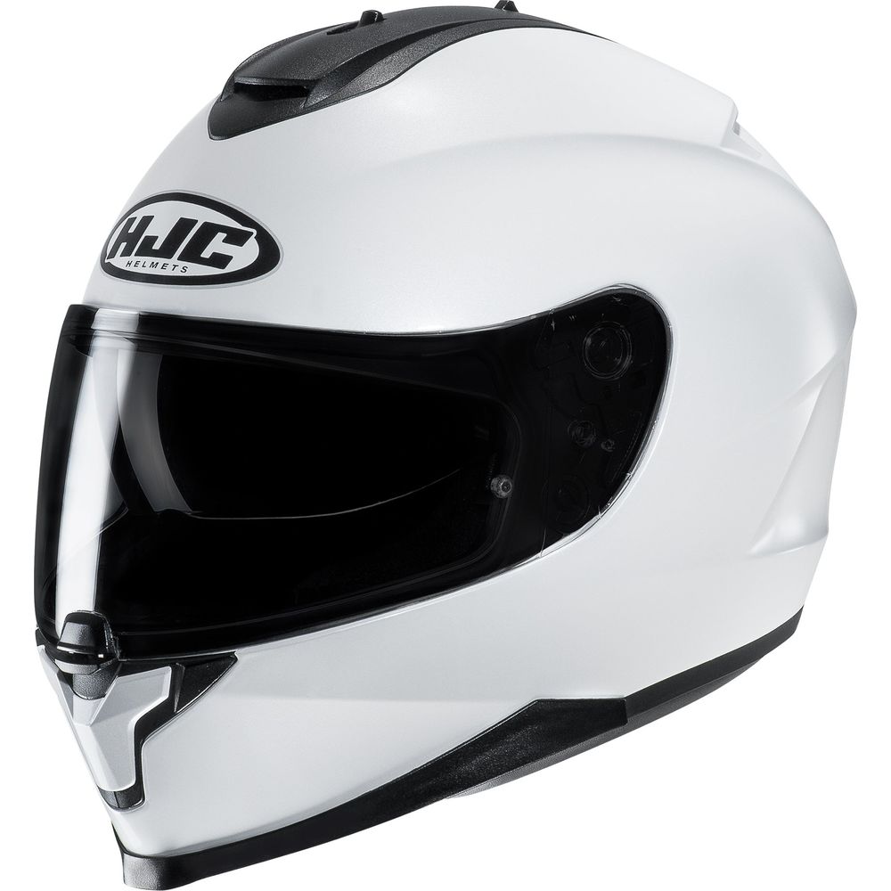 HJC C70N Pearl White