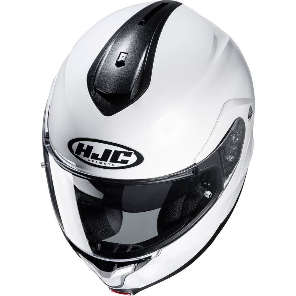 HJC C91N Pearl White