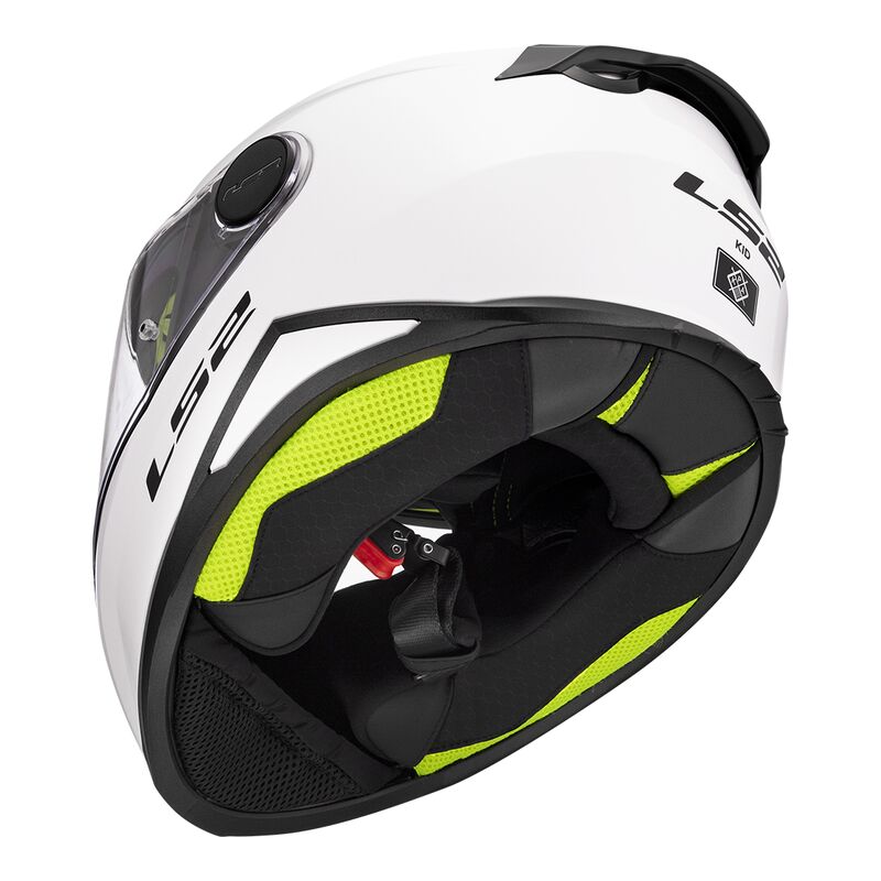 LS2 FF812 Kids Solid White