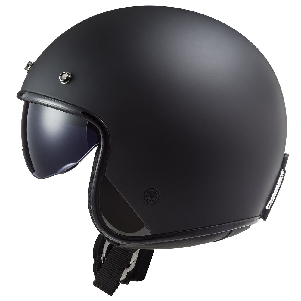 LS2 OF601 Bob 2 ECE 22.06 Solid Matt Black