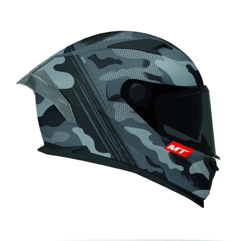 MT Helmets Braker SV Crossover C2 Matt Grey