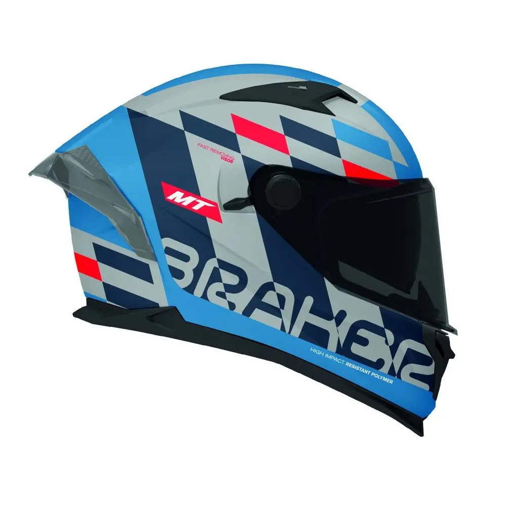 MT Helmets Braker SV Foster C7 Matt Blue