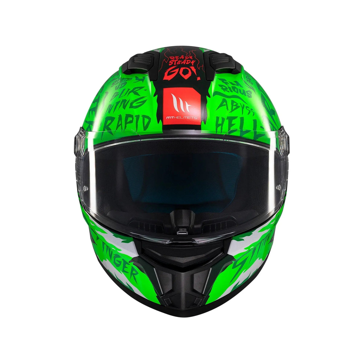 MT Helmets Stinger 2 Ardent C6 Gloss Green