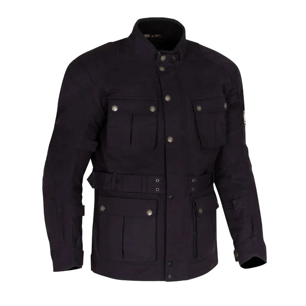 Merlin Burslem D3O Eco Laminated Textile Jacket Black FREE 1 YEAR Returns, FREE UK Delivery | ThrottleChimp