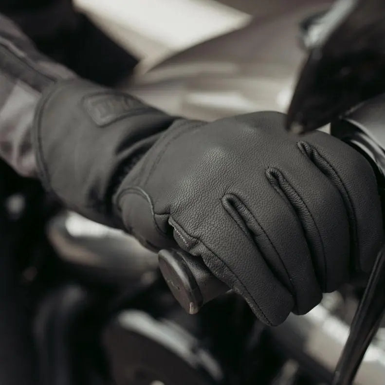 MotoGirl Nandi Ladies Leather Gloves Black