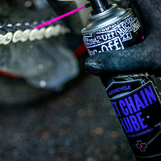 Muc-Off Wet Weather Motorcycle Chain Lube - 400ml