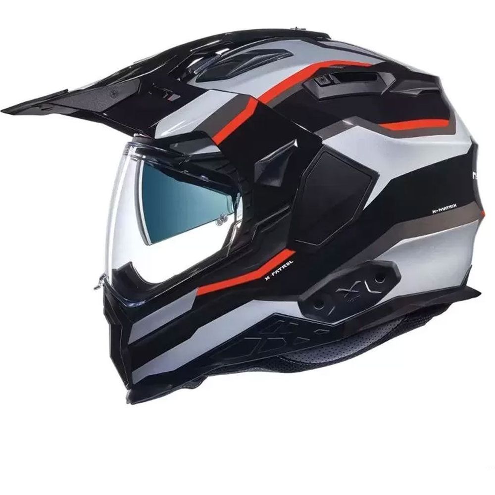 Nexx X.WED2 X Adventure Patrol Black / Silver / Red