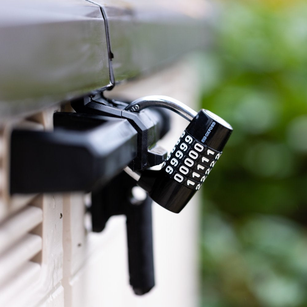 Oxford 5-digit combination Padlock Black