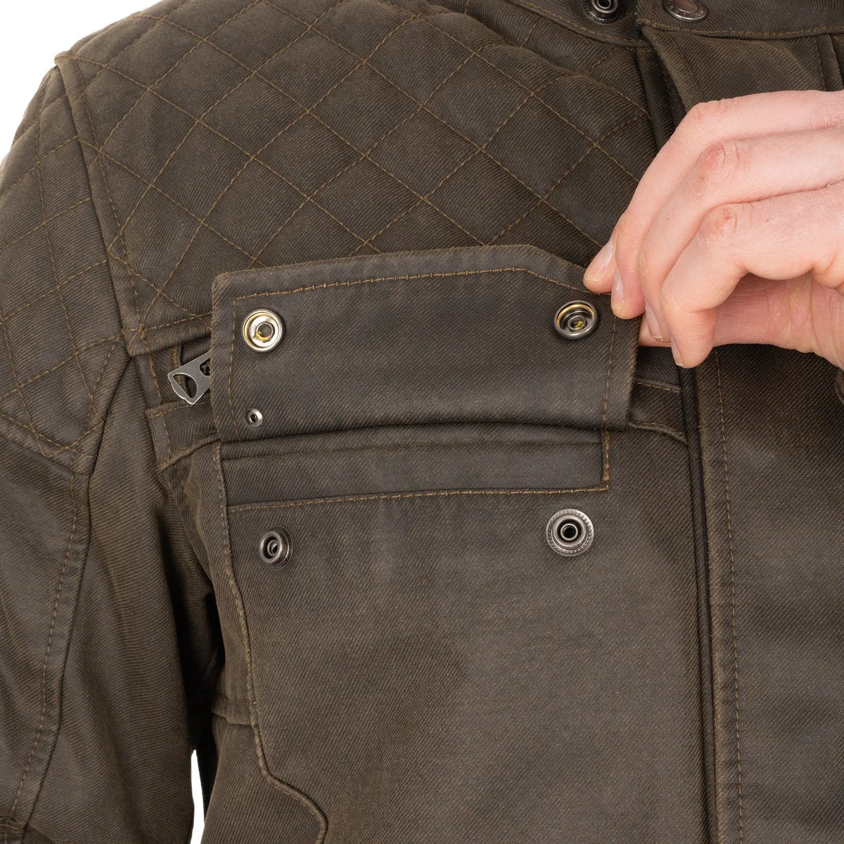 Oxford Hardy 2.0 Textile Jacket Khaki